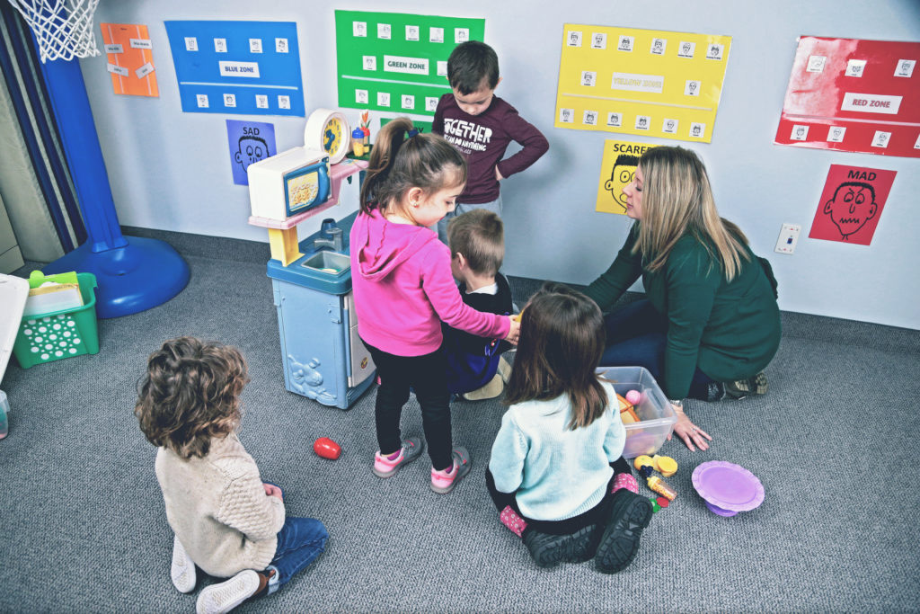 Social skills therapy with student
